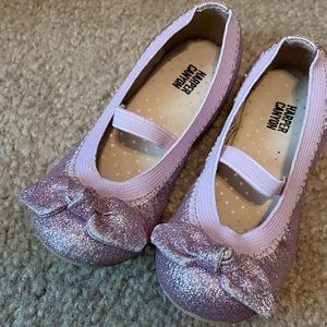 Girls ballet flats size 7 toddler